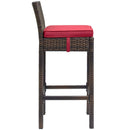 Maisie Outdoor Patio Wicker Rattan Bar Stool