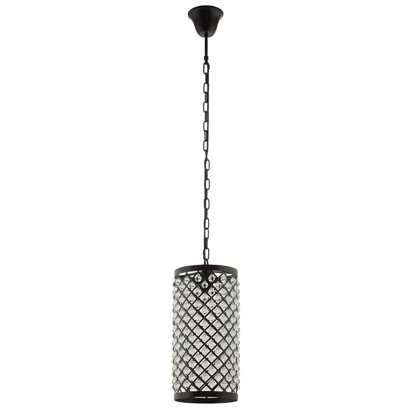 Nyomi Glass and Metal Pendant Chandelier