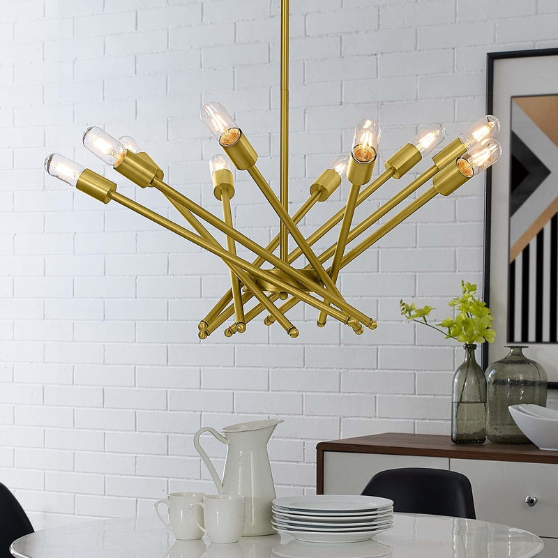 Zara Brass Metal Pendant Light