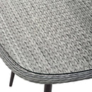 Nico 36" Outdoor Patio Wicker Rattan Dining Table
