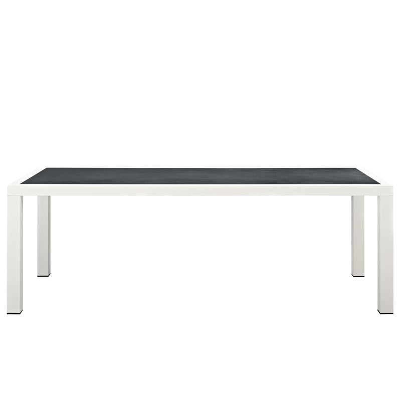 Emory 90.5" Outdoor Patio Aluminum Dining Table