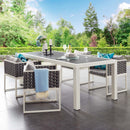 Emory 90.5" Outdoor Patio Aluminum Dining Table