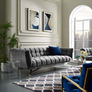 Malayah Performance Velvet Sofa