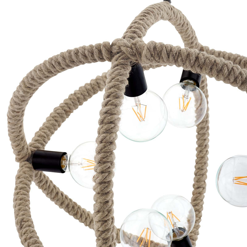 Spencer Rope Pendant Chandelier