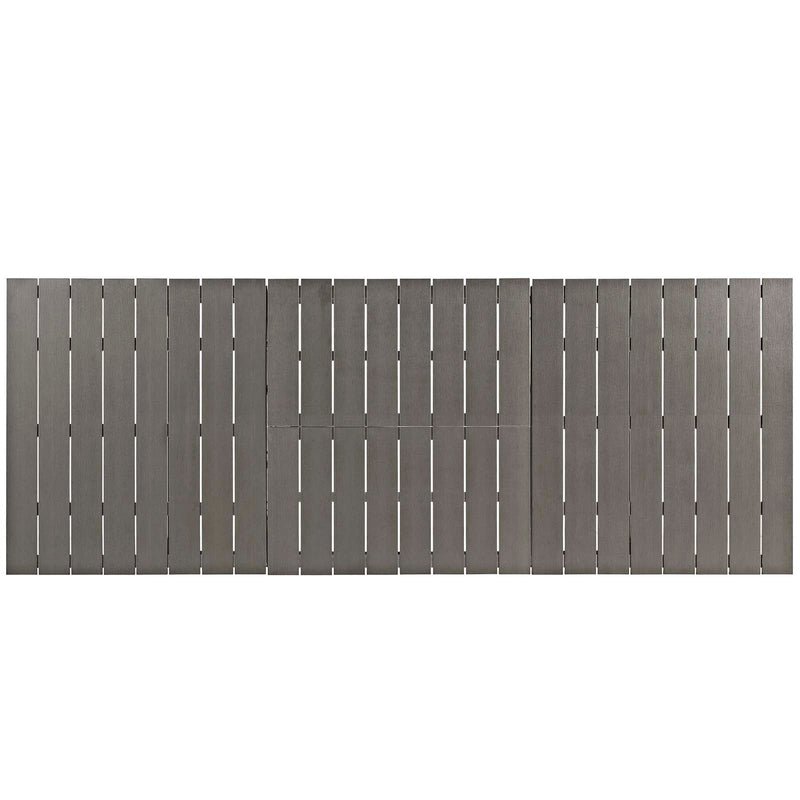 Aviana 9 Piece Outdoor Patio Aluminum Dining Set