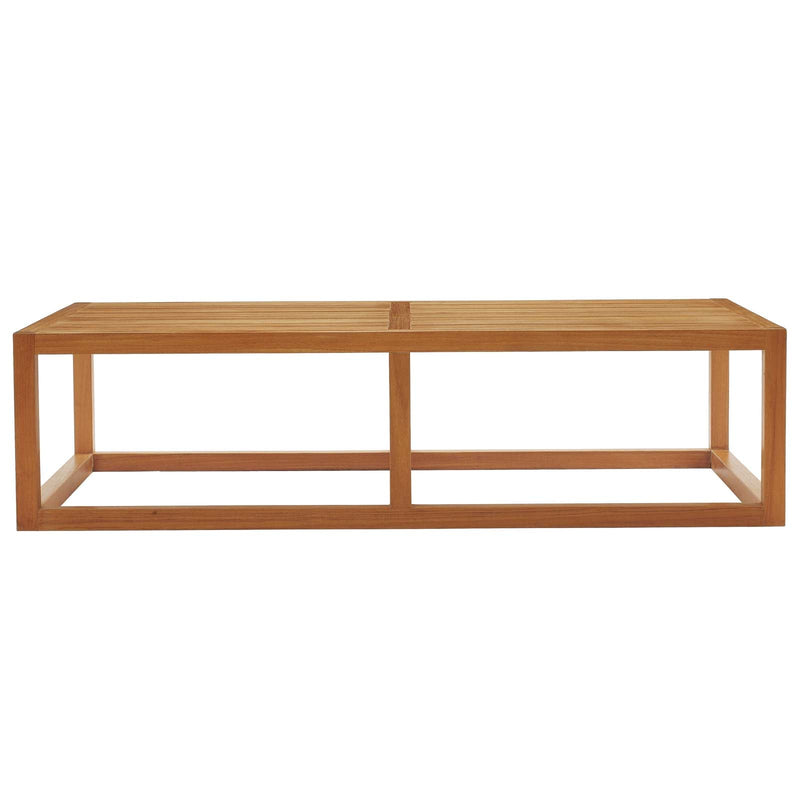 Kayden Outdoor Patio Premium Grade A Teak Wood Coffee Table