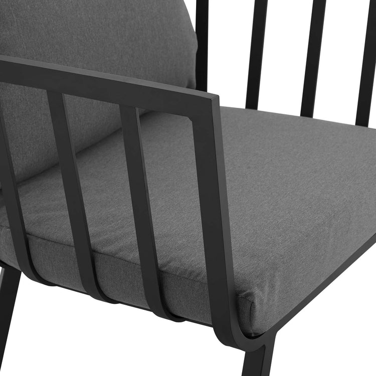 Howard Outdoor Patio Aluminum Armchair