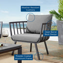 Howard Outdoor Patio Aluminum Armchair