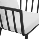 Howard Outdoor Patio Aluminum Armchair