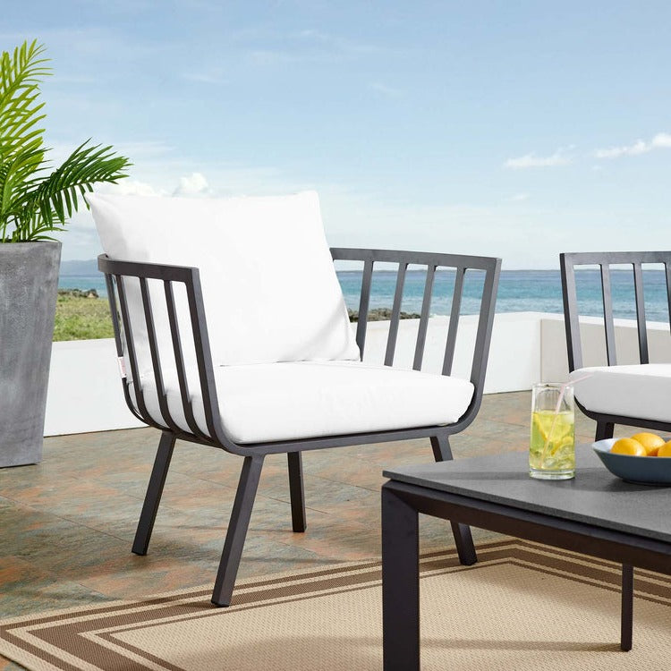 Howard Outdoor Patio Aluminum Armchair