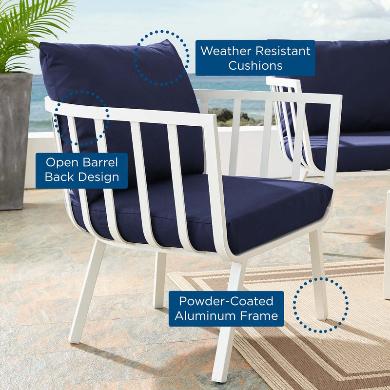 Howard Outdoor Patio Aluminum Armchair