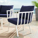 Howard Outdoor Patio Aluminum Armchair
