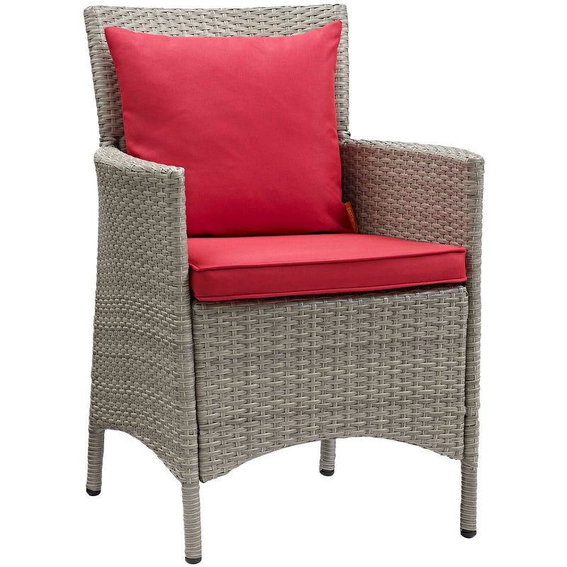Maisie 5 Piece Outdoor Patio Wicker Rattan Dining Set