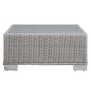 Santiago 32" Outdoor Patio Wicker Rattan Coffee Table