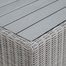 Santiago 32" Outdoor Patio Wicker Rattan Coffee Table