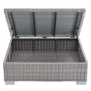 Santiago 45" Outdoor Patio Wicker Rattan Coffee Table