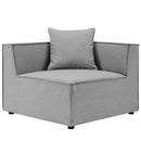 Alaya Outdoor Patio Upholstered Sectional Sofa Corner Chair