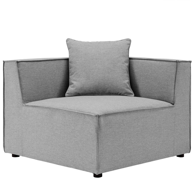 Alaya Outdoor Patio Upholstered Sectional Sofa Corner Chair