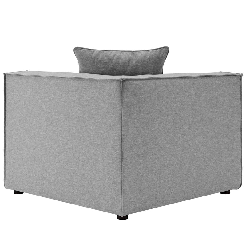 Alaya Outdoor Patio Upholstered Sectional Sofa Corner Chair