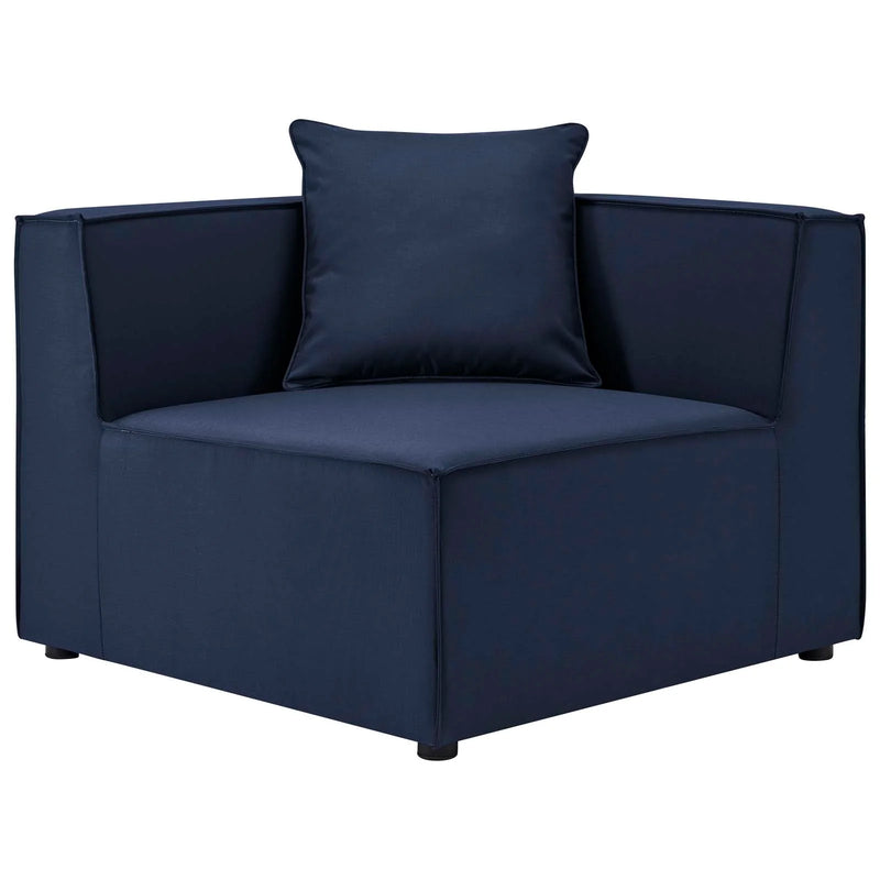 Alaya Outdoor Patio Upholstered Sectional Sofa Corner Chair