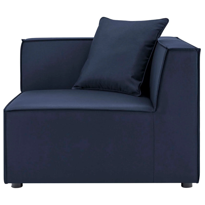 Alaya Outdoor Patio Upholstered Sectional Sofa Corner Chair