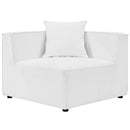 Alaya Outdoor Patio Upholstered Sectional Sofa Corner Chair