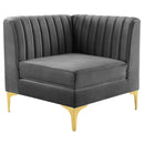 Arianna Upholstered Fabric Loveseat