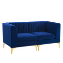 Arianna Upholstered Fabric Loveseat