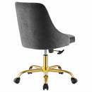 Jude Tufted Swivel Performance Velvet Office Chair
