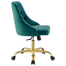 Jude Tufted Swivel Performance Velvet Office Chair