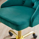 Jude Tufted Swivel Performance Velvet Office Chair