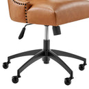 Marisol Channel Tufted Vegan Leather Office Chair
