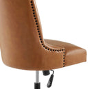 Marisol Channel Tufted Vegan Leather Office Chair