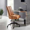Marisol Channel Tufted Vegan Leather Office Chair