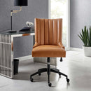 Marisol Channel Tufted Vegan Leather Office Chair