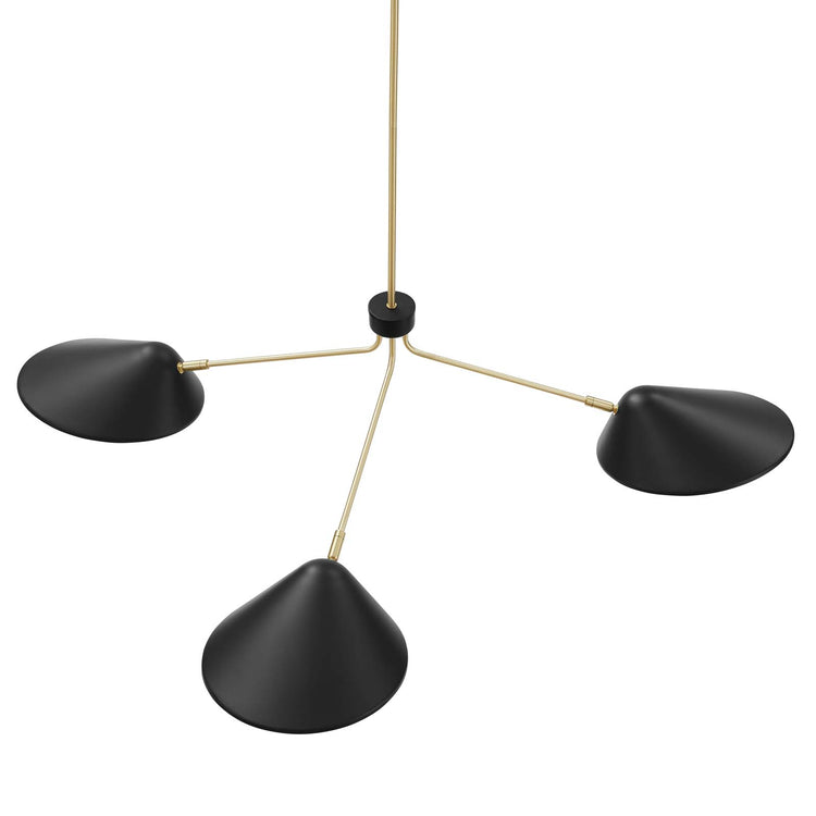 Bryce 3-Light 14" Arm Pendant