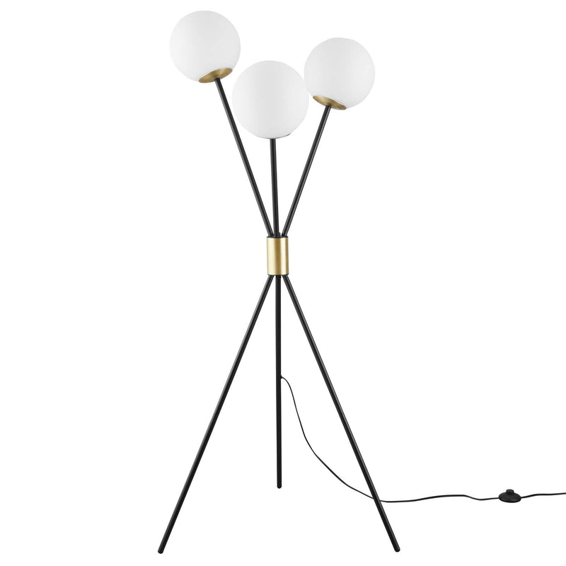 Castiel 3-Light Floor Lamp