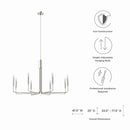 Walter 8-Light Chandelier