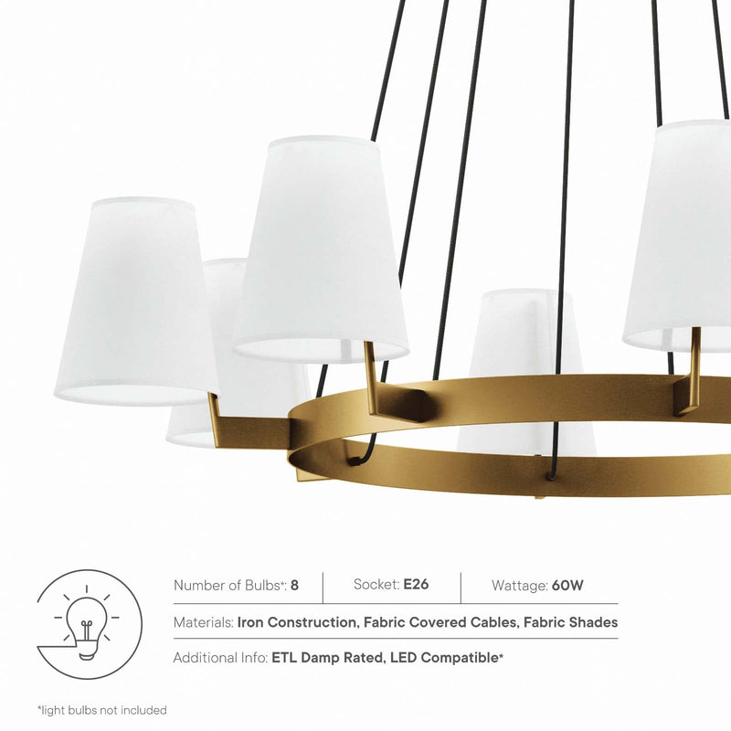 Bria 8-Light Chandelier