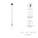 Paige 1-Light Pendant Light