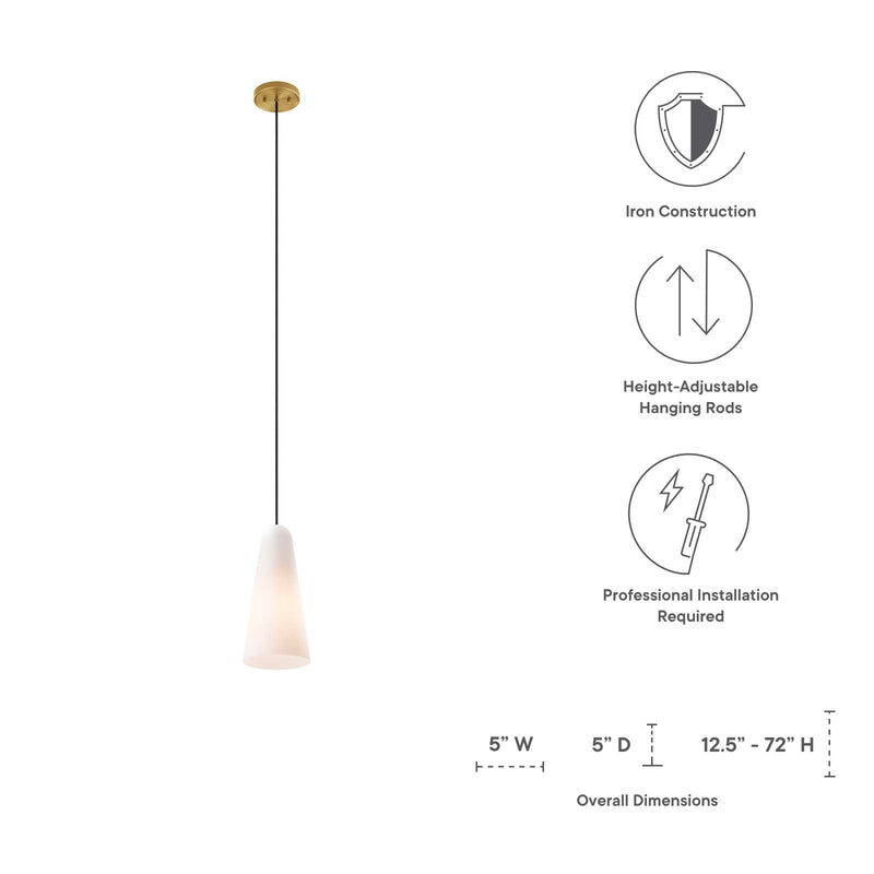 Paige 1-Light Pendant Light