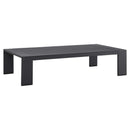 Lionel Outdoor Patio Powder-Coated Aluminum Coffee Table