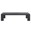 Lionel Outdoor Patio Powder-Coated Aluminum Coffee Table