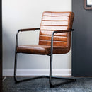 Cassandra Armchair Brown