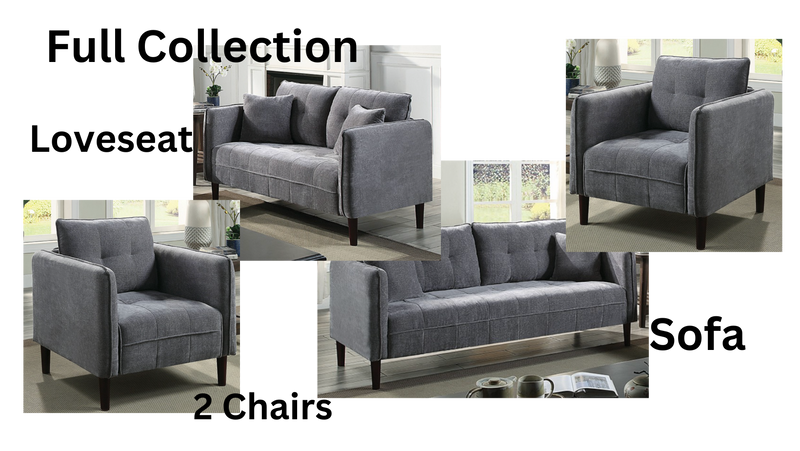 Cashmere Collection by ExceptionalHome Sofa, Loveseat & Club Chair