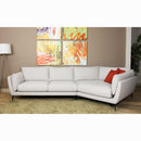 The Lyra Oat Right-Facing Chaise Sectional by Clayson Design