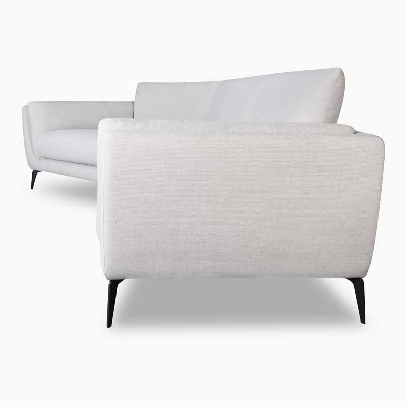 The Lennox Angled Chaise Sectional by Clayson Design