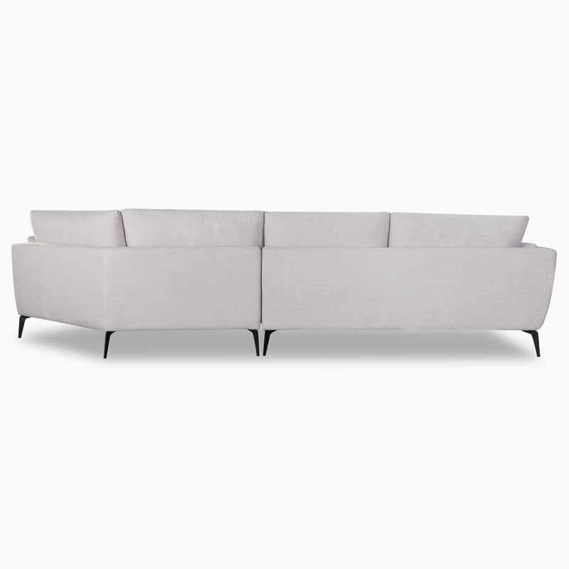 The Lyra Oat Right-Facing Chaise Sectional by Clayson Design