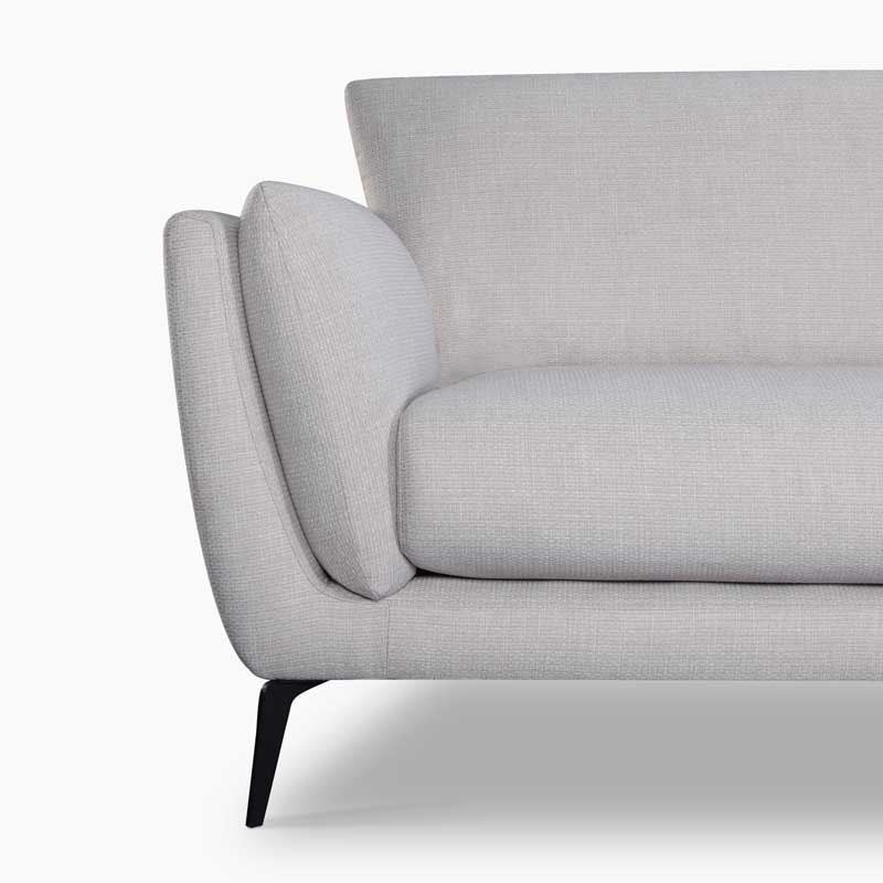 The Lennox Angled Chaise Sectional by Clayson Design