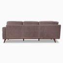 The Orson Velvet Mid-Mod Sectional by Clayson Design